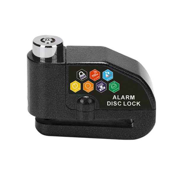 Waterproof Motorcycle Alarm Lock Bcycle Disc Brake Security Anti-theft Lock #JT1
