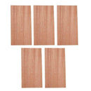 Set of 5 Guitar Headplate Head Veneer for DIY Luthier Tool Parts Sandalwood