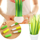 Novelty Green Grass Leaf Pen Grass Blade Writing Pen Office School Supplies Gift