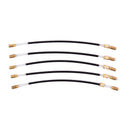 5pcs/set Violin Gut Cord Violin Nylon End Rope Tail for 4/4 3/4 Fiddle Violi Kw