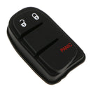 3 Buttons Remote Folding Car Fob Key Case Cover for Dodge Jeep Chrysler