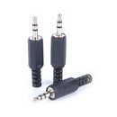 10pcs/lot 3.5mm audio male plug jack adapter stereo connector headphone,E.ES
