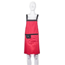 Chef Waiter 2 pockets Bib Apron red