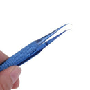 2 pcs Titanium alloy tweezers professional maintenance tool 0.15mm edge pre