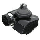 Dual Tone Trumpet Loud 130Db Electric Pump Air Horn For Motorcycle Car Truc F2A8