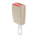 Car Seat Belt Extender Seatbelt Extension Buckle Socket Adults Kid B Beige