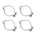 4X Bicycle Cable Clamp Derailleur Line Brake Shifter Tube Clamp Line 25.4mm