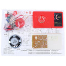 1Set 7 Tube AM Radio Electronic DIY Kit Electronic HX108-2 Learning Kit OZ