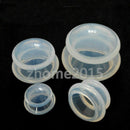 Set of 4 Medical Vacuum Silicone Transparent  Massage Cups Cupping Jar Body