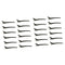 24 Pack Women Hairdressing Salon Sectioning Clamp Hair Clips Hairpins Grip Black