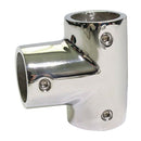 316 Stainless Steel Boats Handrail T/Tee Fitting - Heavry Duty 90 Degree Rail