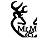 Creative Mr and Mrs Personalized Wedding Cake Toppers Deer Cake Topper for  R5V2