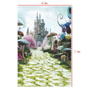 Photography Background Art Fabric Castle Wall Photo Studio Props Backdrop A