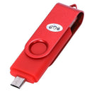 USB Mini Memory Stick 8GB USB 2.0 Memory Flash Drive OTG for Handy PC Red W9Q7