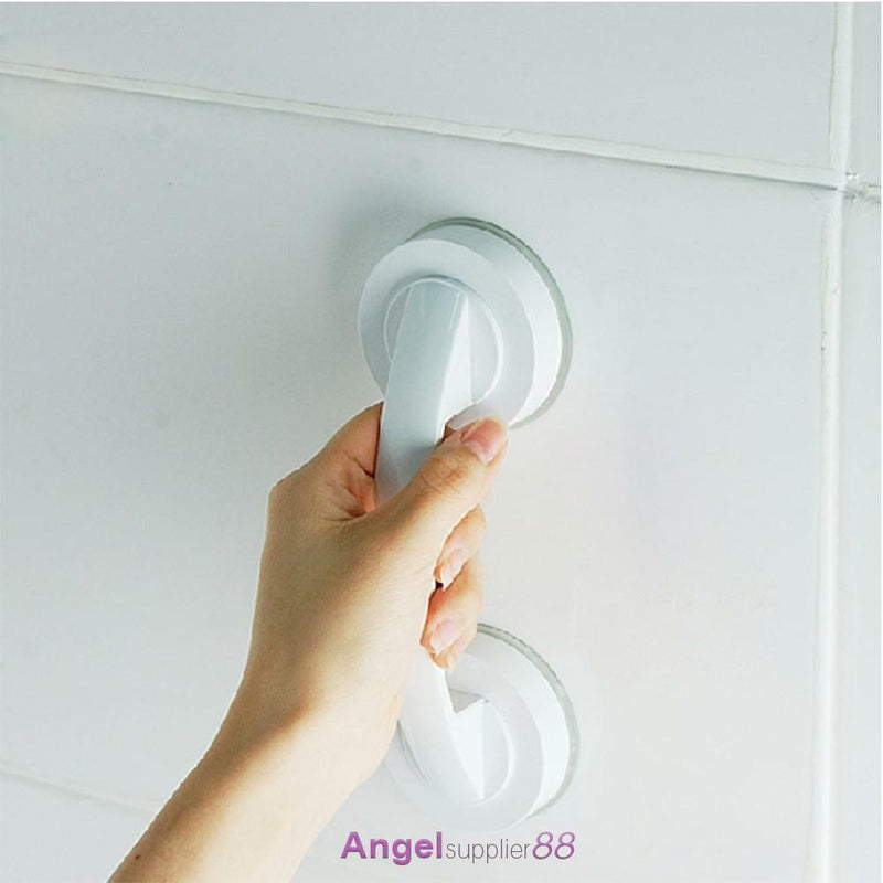 Free Installation Suction Cup Handrail for Glass Door Bathroom Office Elder