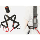 Adjustable Safety Harness Chest Ascender Shoulder Strap for Rock Climbing