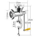 Manual Meat Grinder Aluminum Alloy Sausages Pasta Maker Kitchen Gadgets