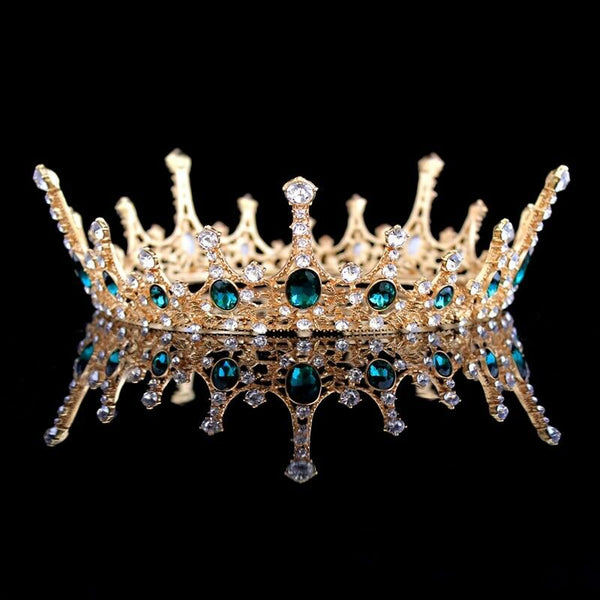 Luxury Wedding Bridal Princess Rhinestone Tiara Crown Headband Hair Accesso W7J7