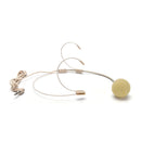 Dual Ear Hook Headset Head Microphone for Shure Wireless 4pin Mini Plug ATM&