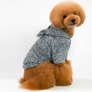 Coral Fleece Teddy Clothes Sloth Bear Dress up Costume Dog Hoodie Blue