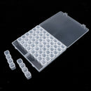 56 Compartments Plastic Empty Case Jewelry Organizer Box Storage Container