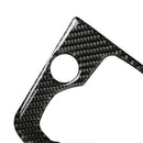 Carbon Fiber Dashboard Gear Box Shift Frame Trim Cover for Mazda 3 Axela 20
