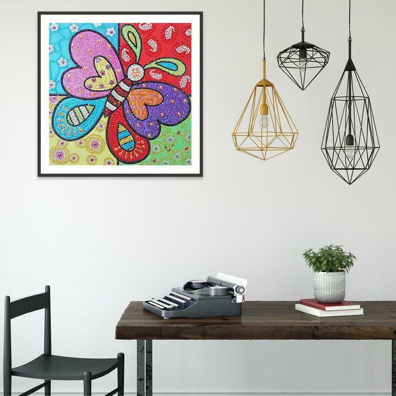 5D DIY Special Shaped Diamond Painting Butterfly Cross Stitch Mosaic Kits