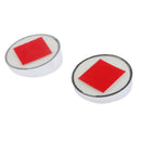 2xDriver Passenger Stick-On Blind Spot Mirrors for Rearview Car Truck