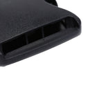 10x 50mm plastic side quick release buckles for webbing bag strap clips black&S