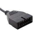 12 Pin to 16 Pin OBD2 Female Interface Diagnostic Cable Adapter for GM