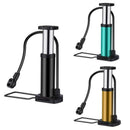 Bike Pump Mini Bike Floor Pump Foot Activated Bicycle Air Pump and Aluminum