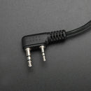 Throat Microphone Vibration Headset Earpiece for Two Way Radio Baofeng Uv-5