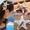 Lovely Hot Lady Girls Sweet Nice Starfish Beach Sea Star Hairpin Hair Clip one