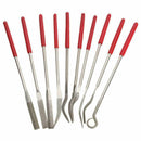 10Pcs Diamond Coated Riffler File Mechanical Watch Jewelry Files Tool Set 140mm