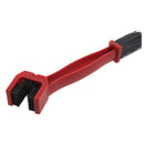 Cycling Motorcycle Bicycle Chain Crankset Brush Cleaner Cleaning Tool (Red)