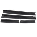 Front and Rear Entry Guards Door Entry Sill Plate Protectors for 2007-2016