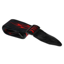 Durable Guitar Bass Strap Belt with PU Leather Ends Blaze Pattern for Electric