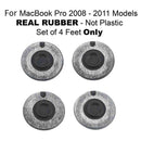 4x Laptop Bottom Foot Pad Replacement Feet Base for MacBook Pro 2008-2011