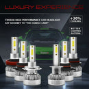 TXVSO8 G1 Car Led Fog Light Bulbs 6000K 10000LM COB Chip Kit Headlamp 12V B W1R9