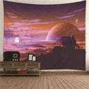 Outer Space Wall Tapestry Wall Hanging Bed Cover Throw Blanket 59x51 Inch