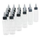 60Set Empty Squeeze Bottles Applicator Sauces Salad Oil Dispenser Container 30ml