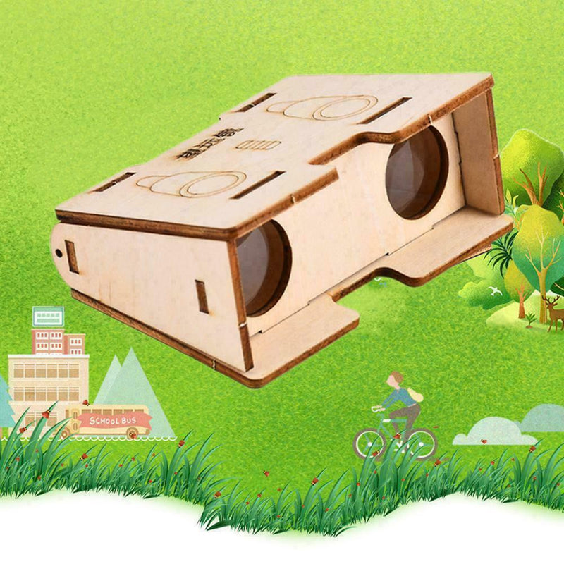 Red Telescope Children's Magnifier Scientific Experiments Exploring Toys Fa Z7K8