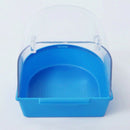1Pc Plastic Bird Water Bath Box Bathtub Parrot For Parakeet Lovebird Finch  Y4W8
