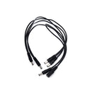 5 way guitar effect pedal daisy chain power supply cable splitter copper wire %x
