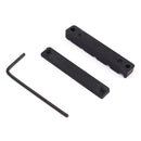 Bone Bridge Saddle and Nut for 5 String Accoustic Classical Guitar (Black)