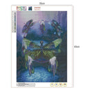 5D DIY Full Drill Diamond Painting Animal Cross Stitch Craft (Dragonfly 06)