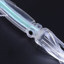 10cm 8g luminous squid jigs silicone sea fishing soft baits fishing tackle A_3C
