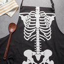 Cotton Halloween Holiday Kitchen Apron with Extra Long Ties, 21.3 x 31.5 in