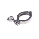 1.5" Heavy Duty Sanitary Clamp 304 Stainless Steel Dairy Brewing Tri Clover LJ