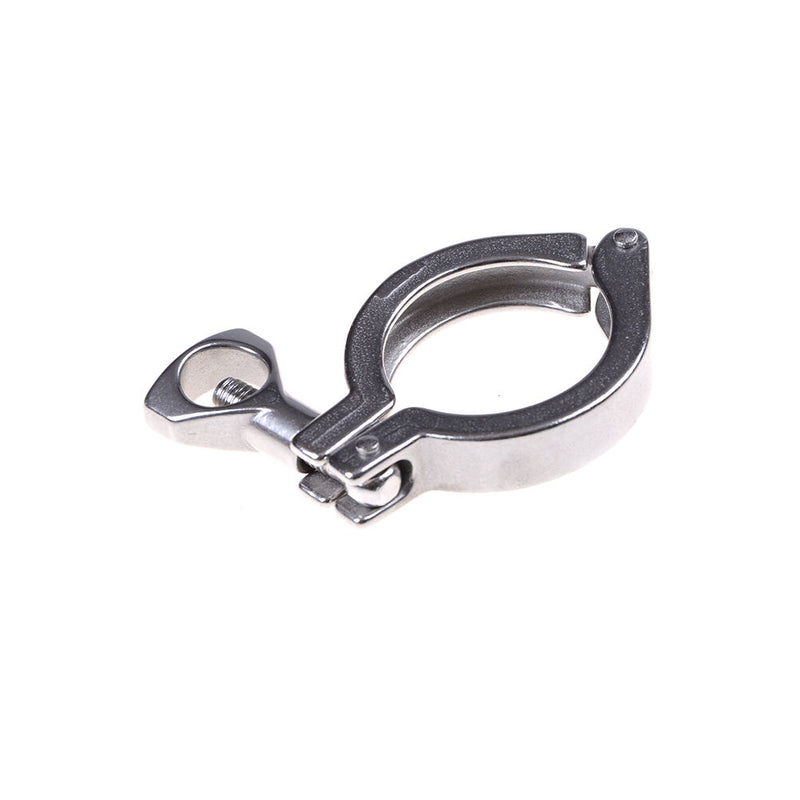 1.5" Heavy Duty Sanitary Clamp 304 Stainless Steel Dairy Brewing Tri Clover LJ